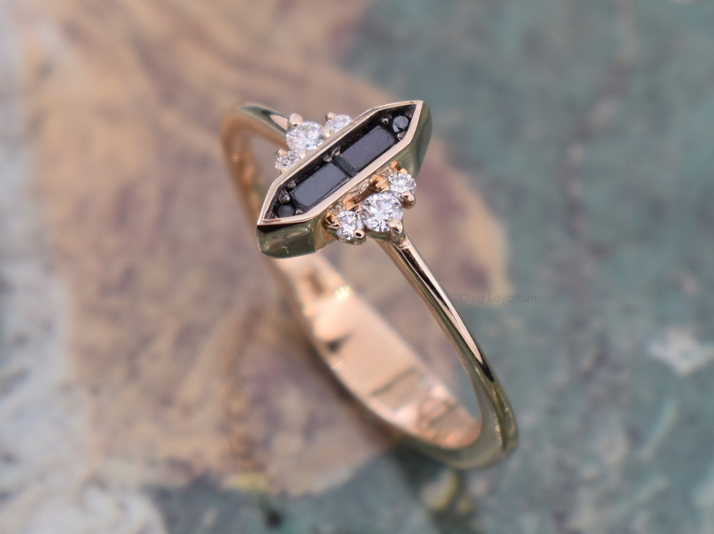 Eclipse Double Baguette Ring