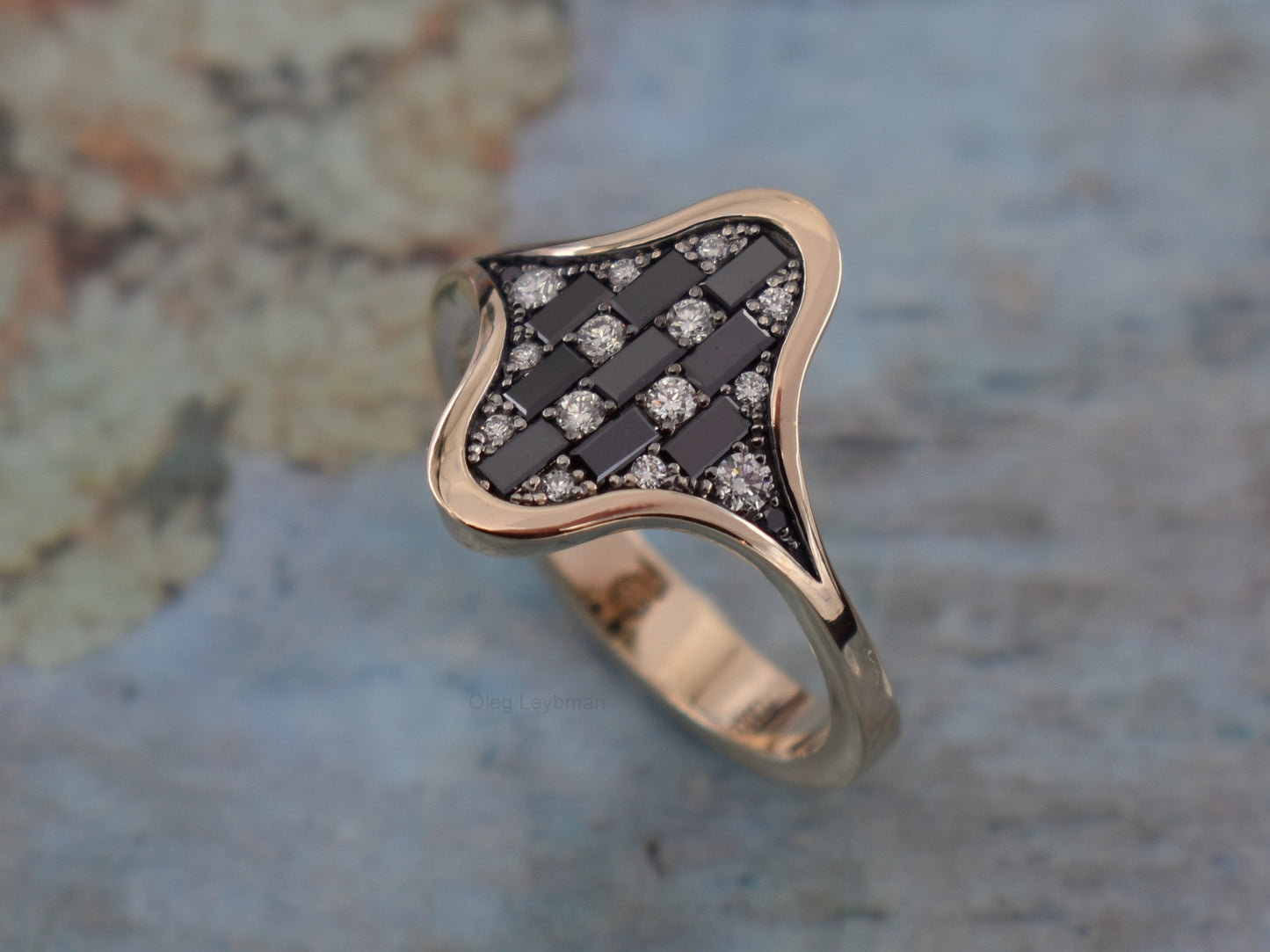 Noir Mosaic Ring