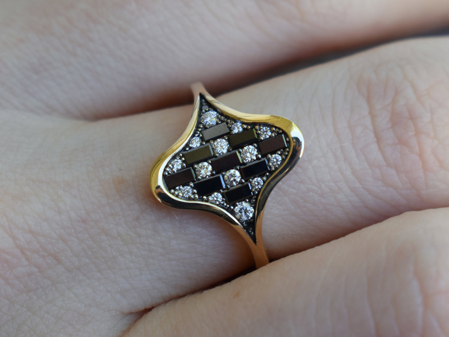 Noir Mosaic Ring