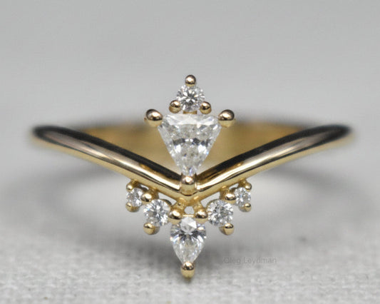 Celeste V Diamond Ring